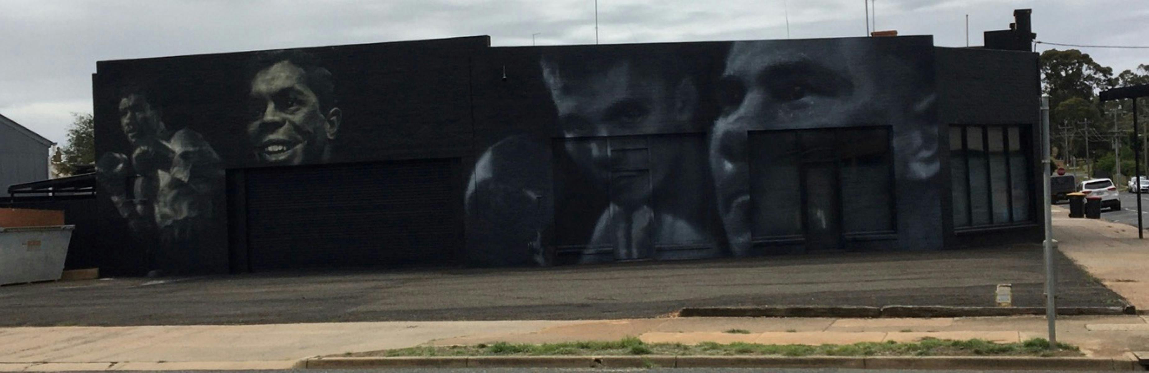 Torney's Fighting Fit Gym Mural