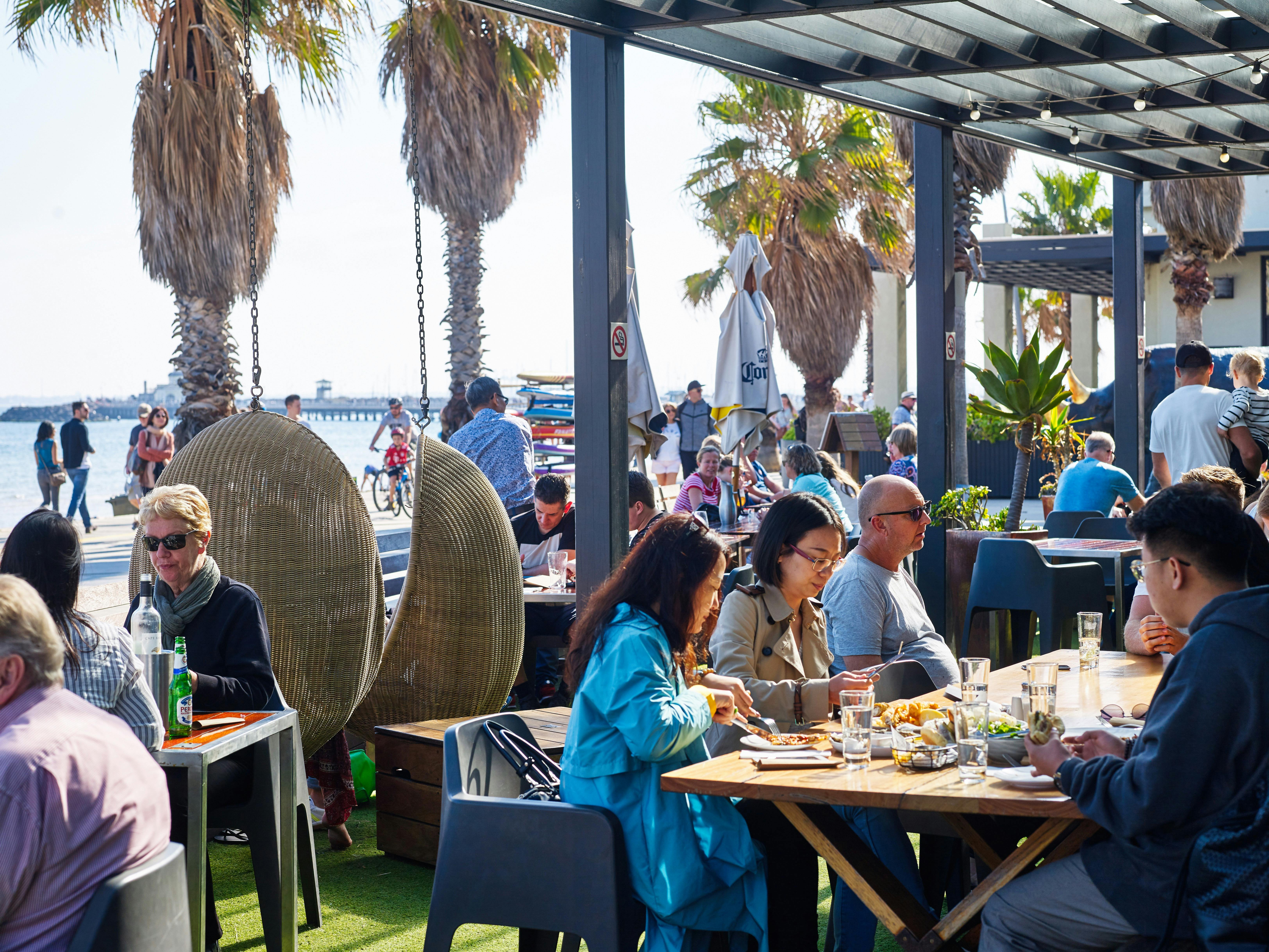 St Kilda Beach Waterfront Restaurant