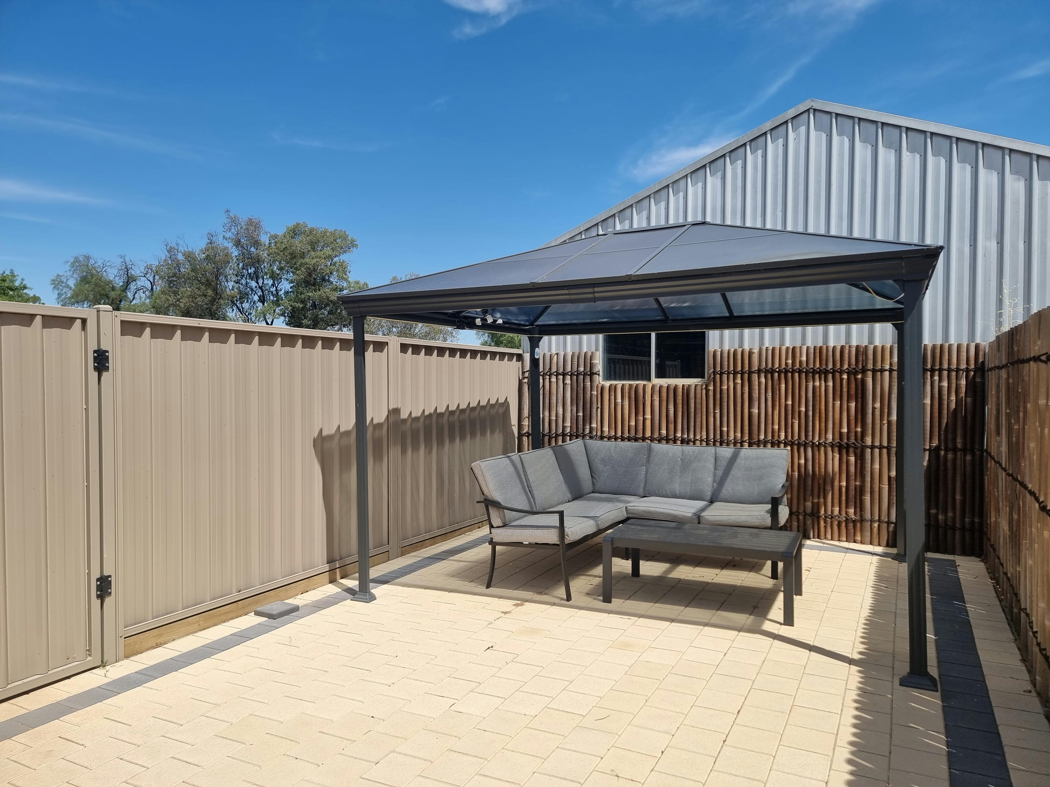 Deluxe room outdoor area