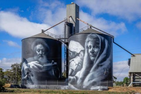 St Arnaud Silo Art