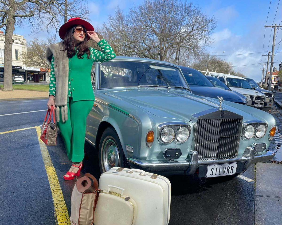 Vintage fashion Vintage Rolls Royce