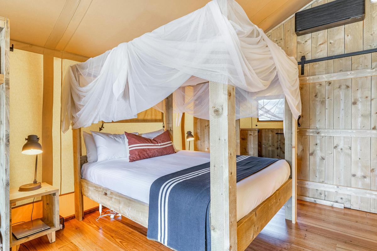 Glamping Miners Tent | Tasman Holiday Parks - Bendigo