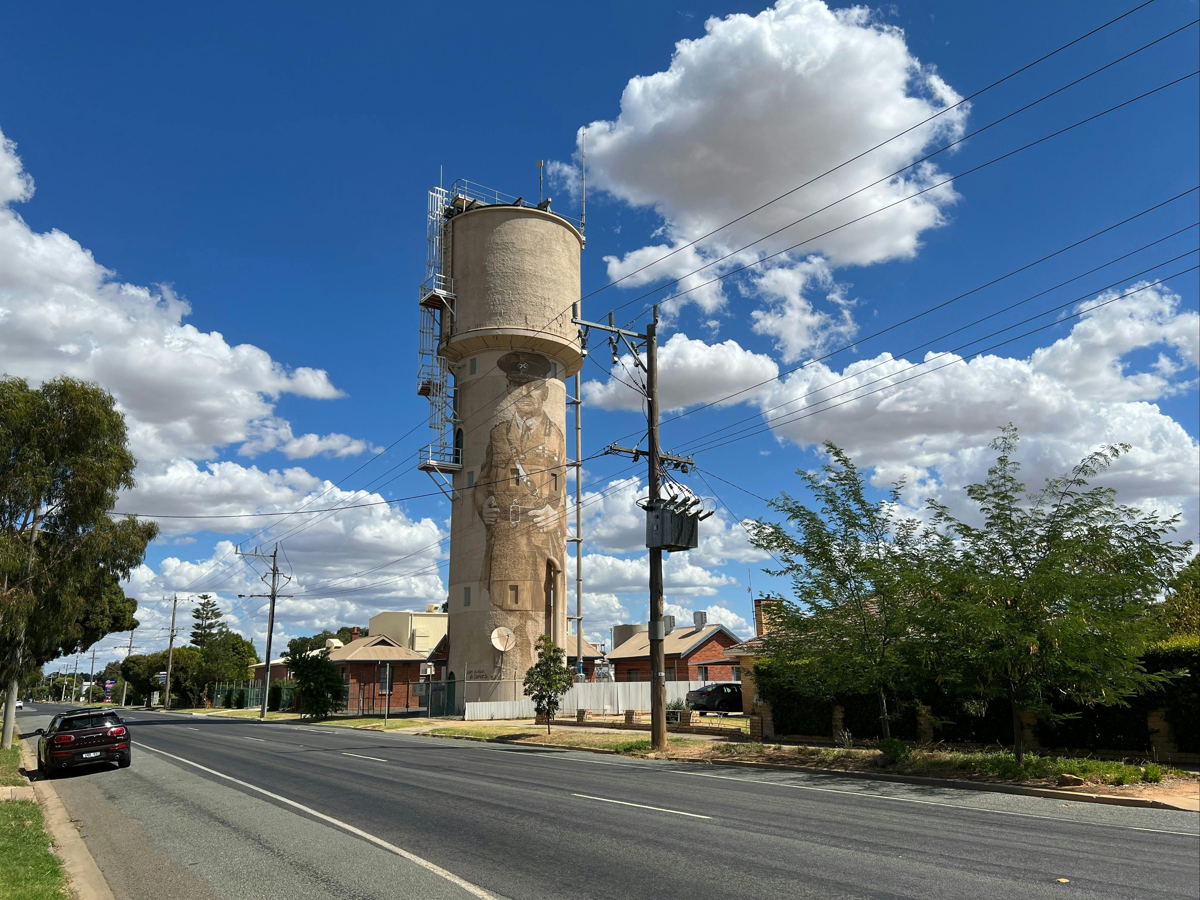 Tatura Water Tower Art