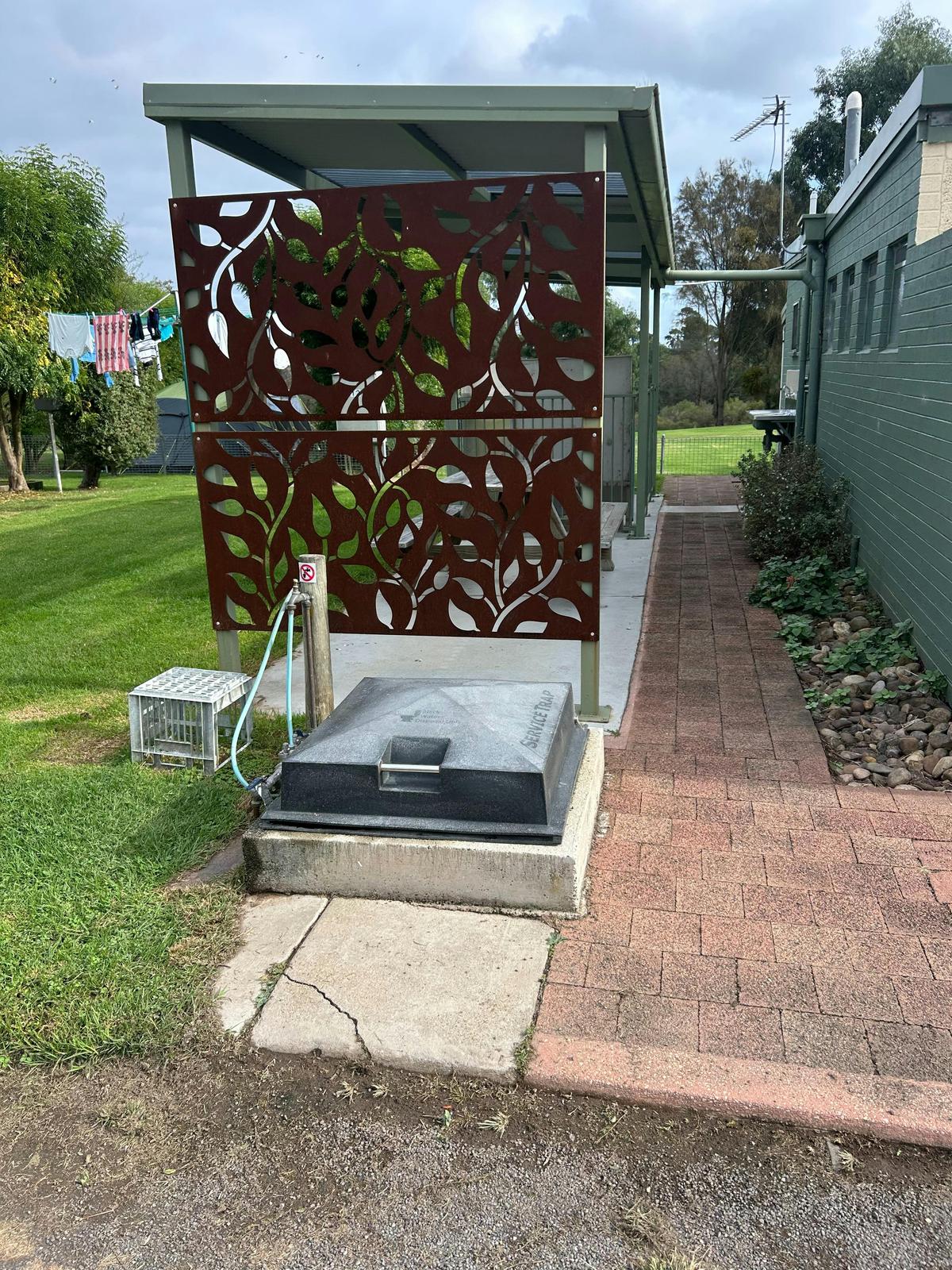 Unpowered campsite Stratford Caravan Park