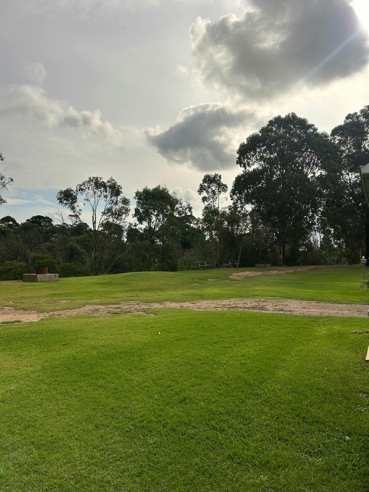 Powered site Stratford Caravan Park