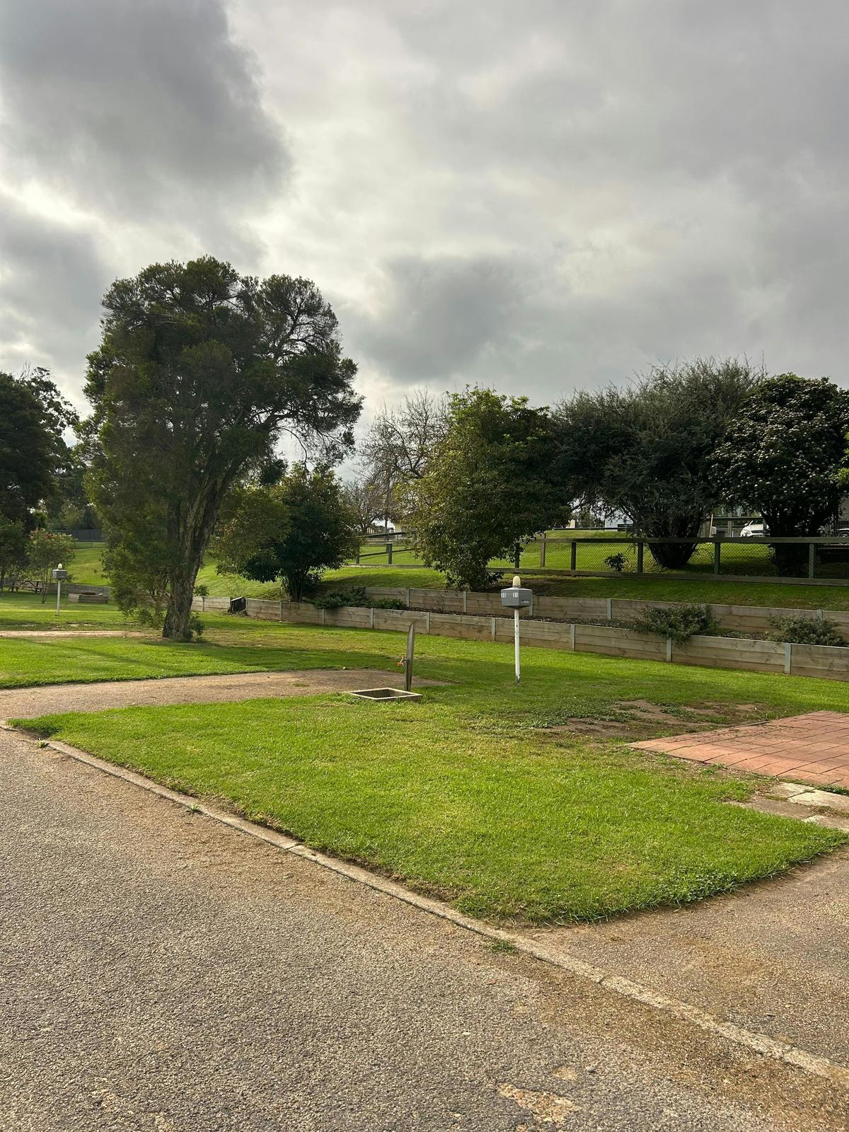 Powered site Stratford Caravan Park