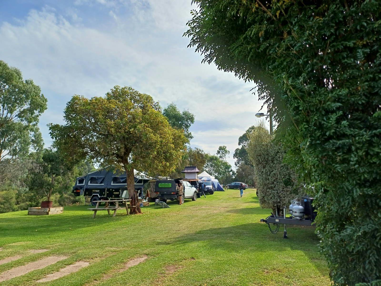 Stratford caravan park powered site