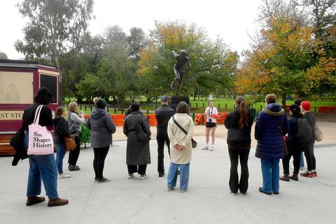 A League of Her Own: Women in Sport Walking Tour with Local AFLW Player