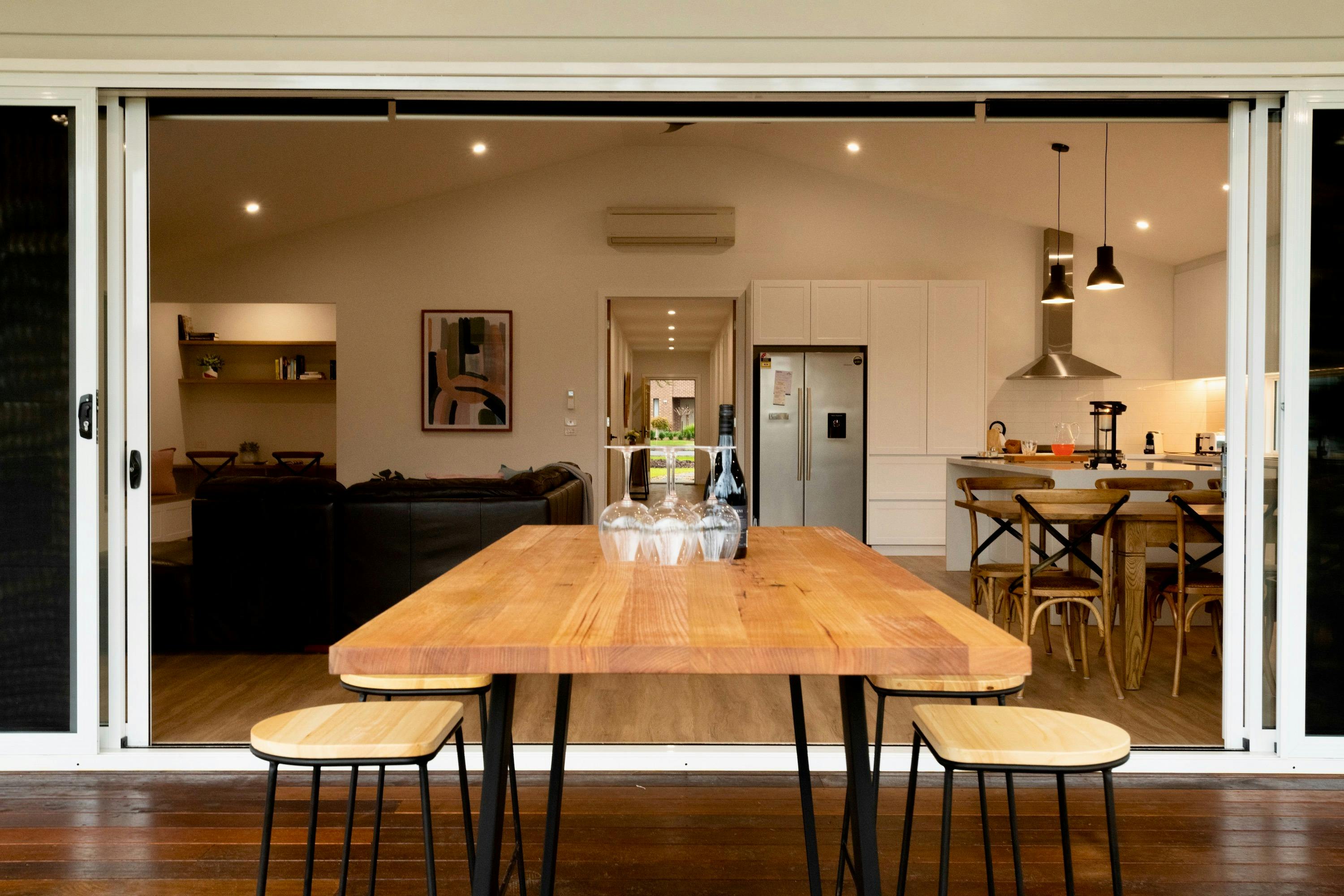 outdoor entertaining