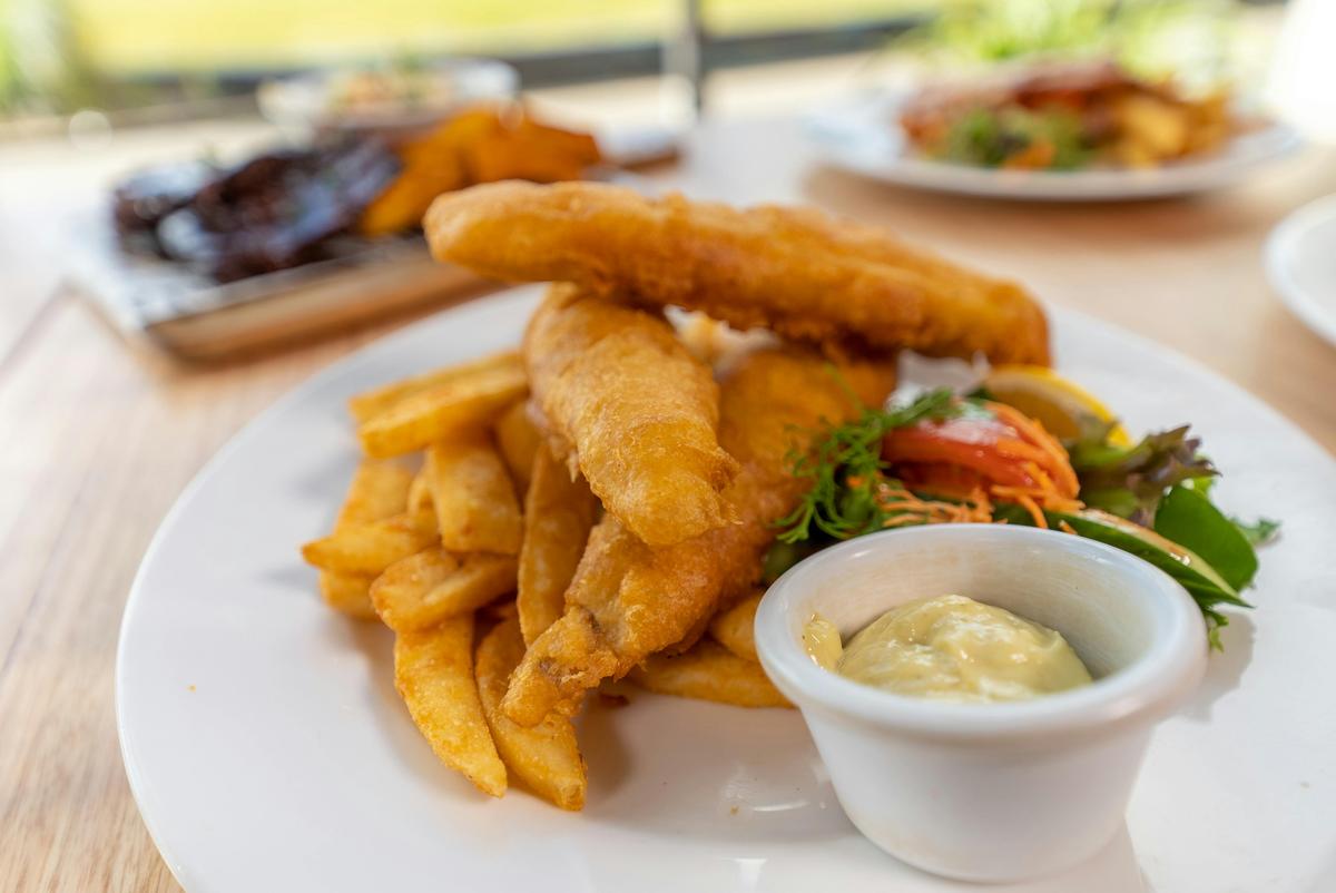 Beer Battered Fish & Chips