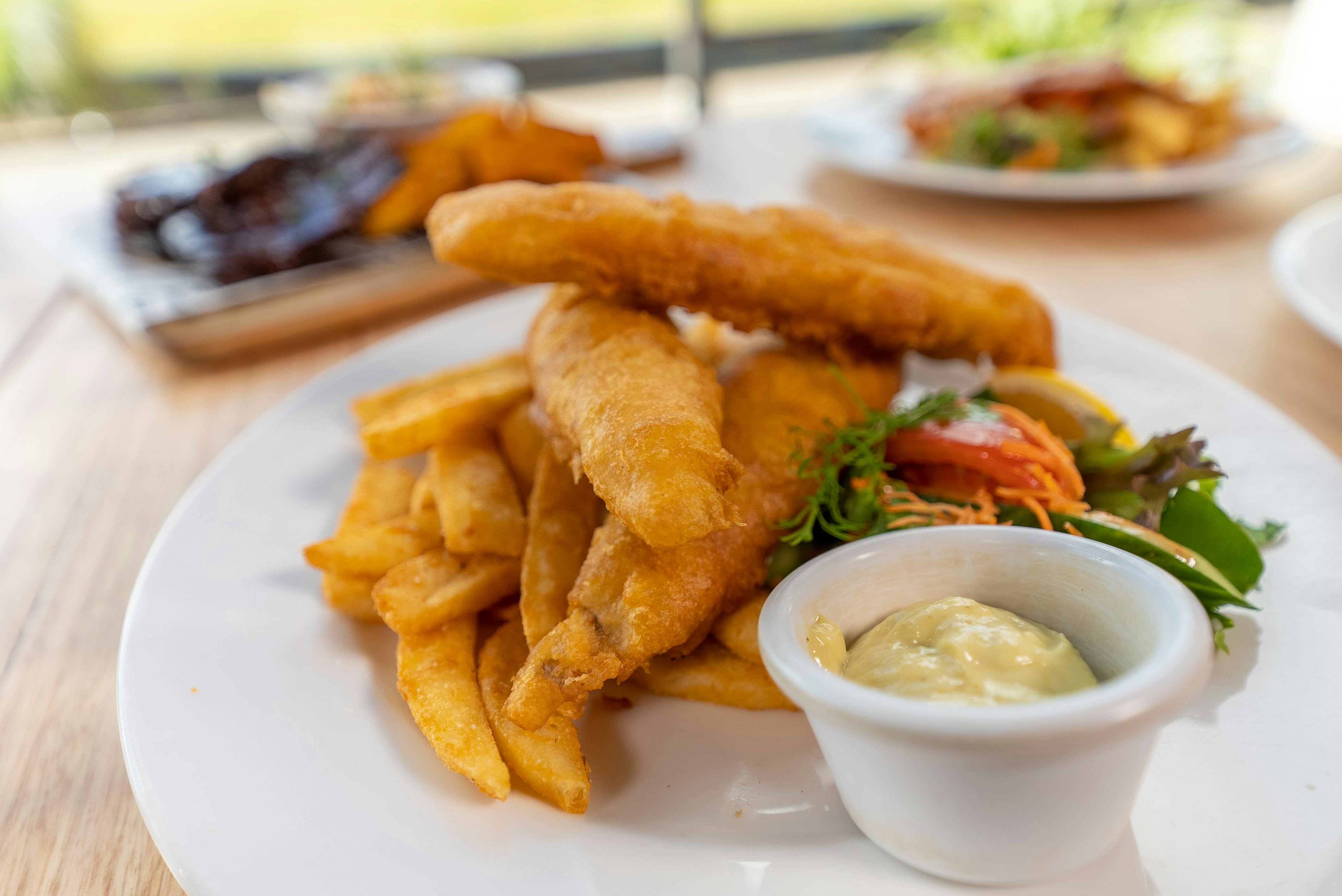 Beer Battered Fish & Chips