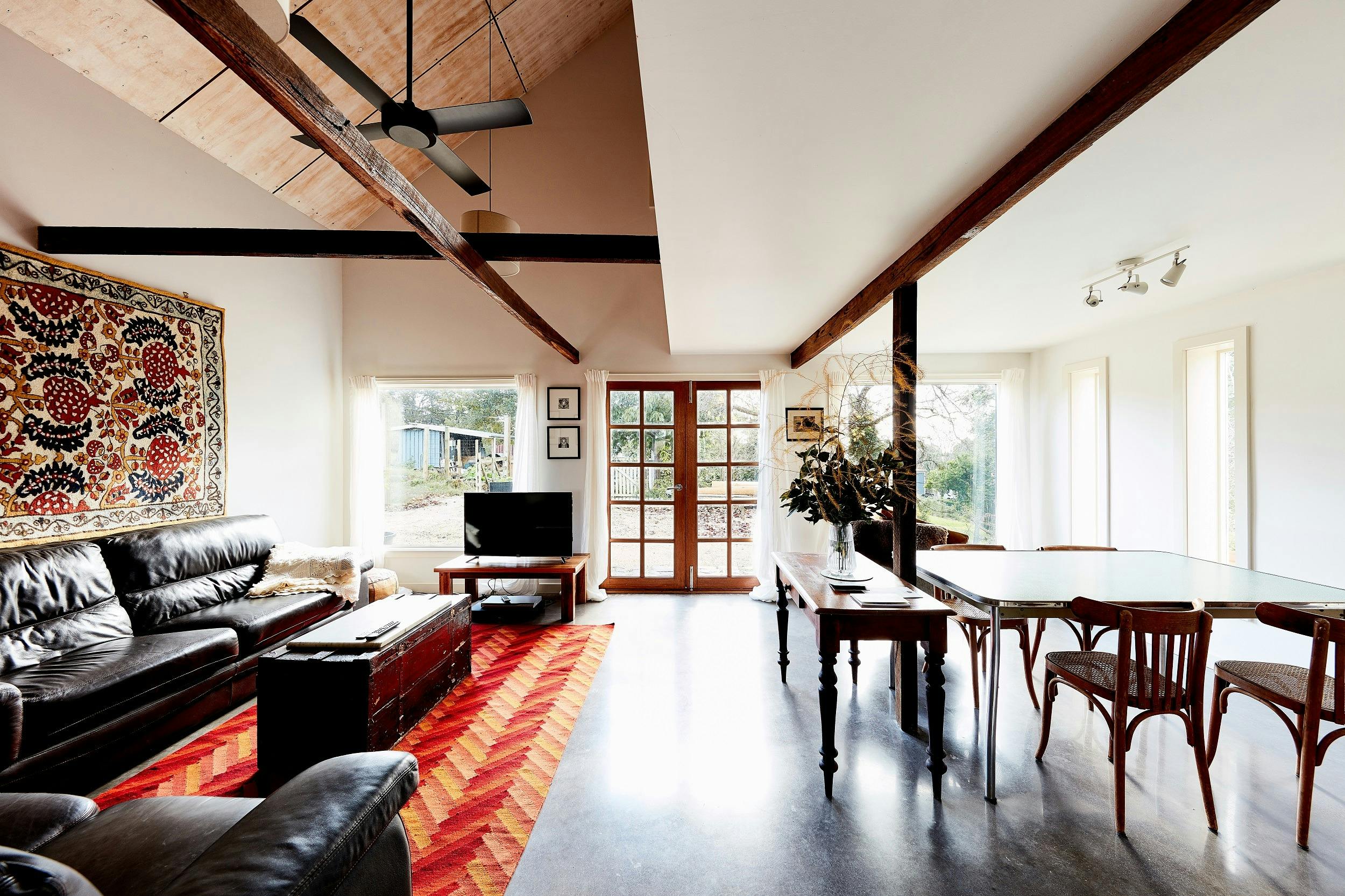 The Stables Studio living area