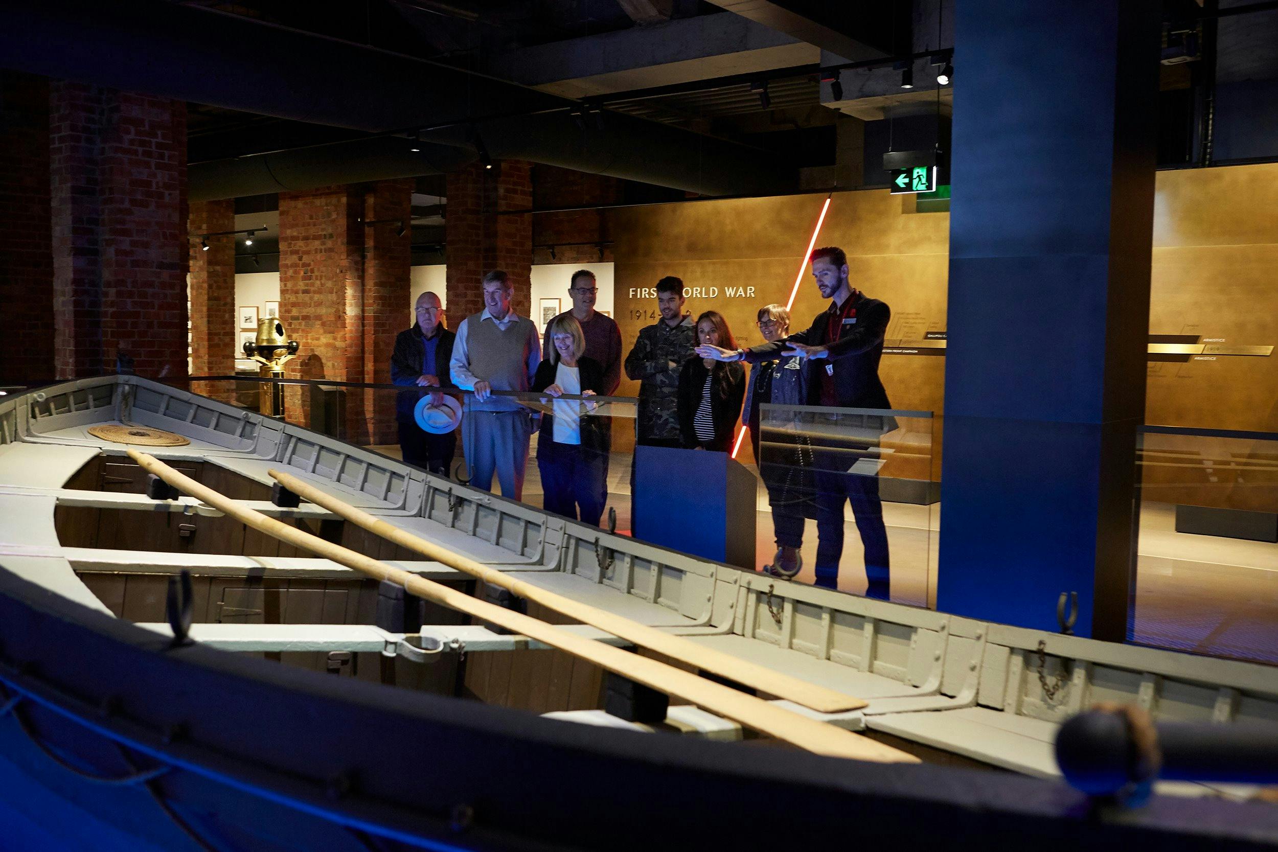 Exploring the Galleries