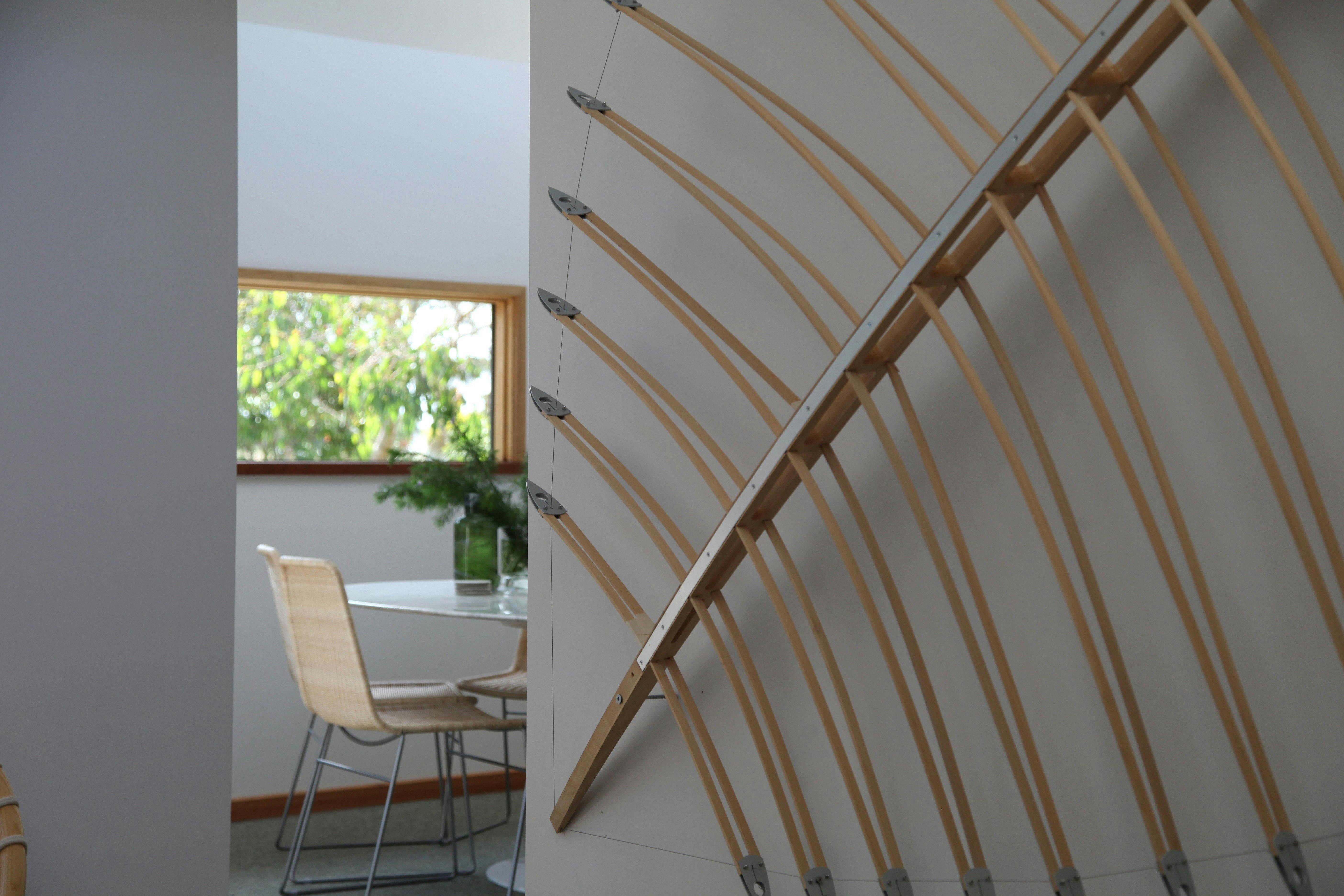 The whole house is filled with custom pieces