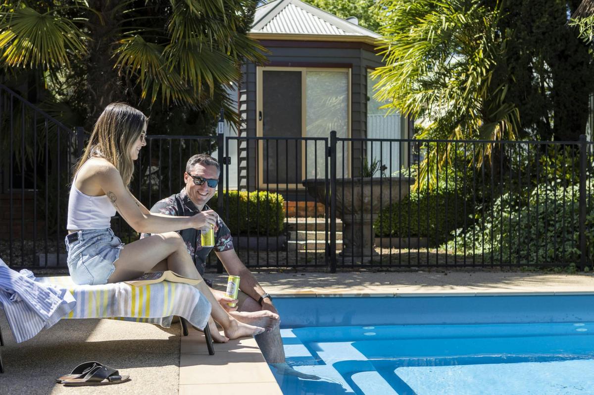 Shared private pool for guests to enjoy