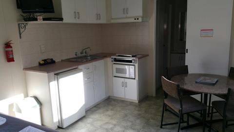 Kitchen in Standard Ensuite Cabin