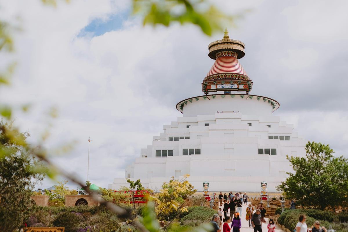 The Great Stupa Vegecareian