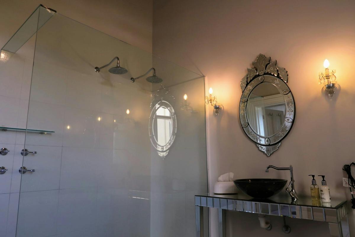 Sister Christina's luxurious ensuite bathroom