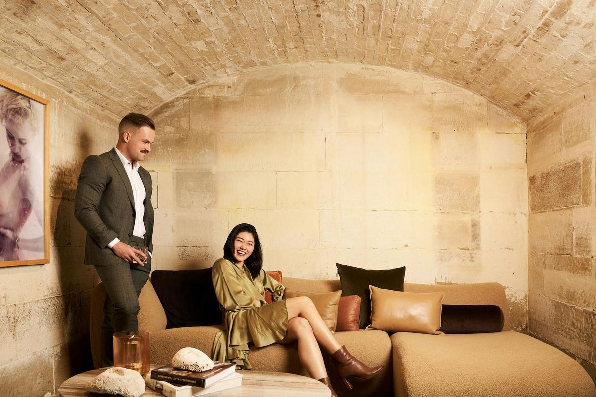 Historic safe is a private dining room