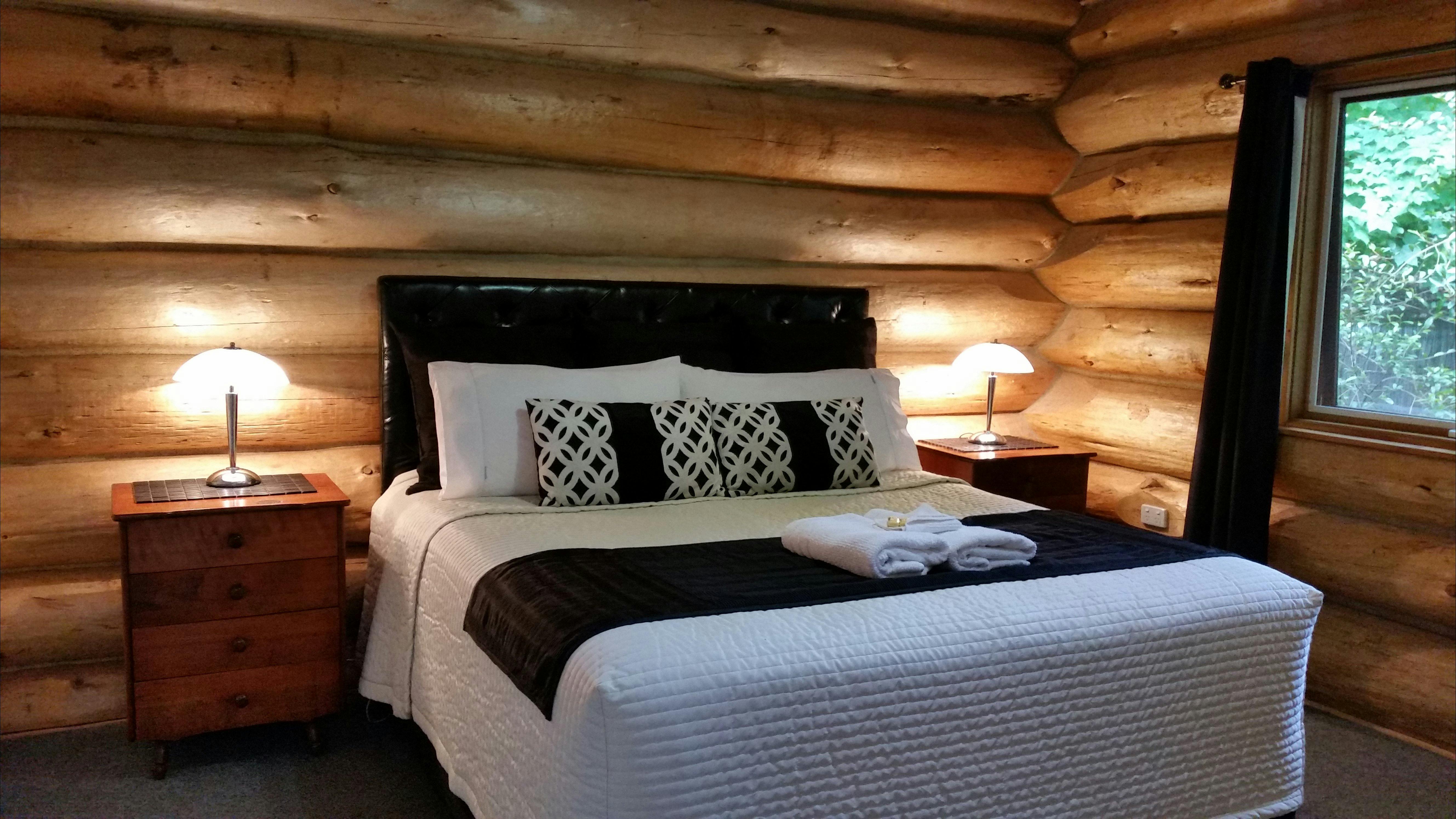 King sized master bed