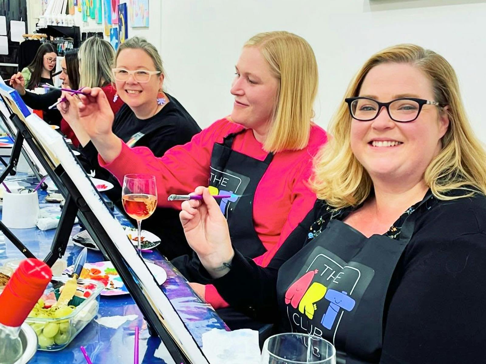 Casual Canvas at The Art Club Hub