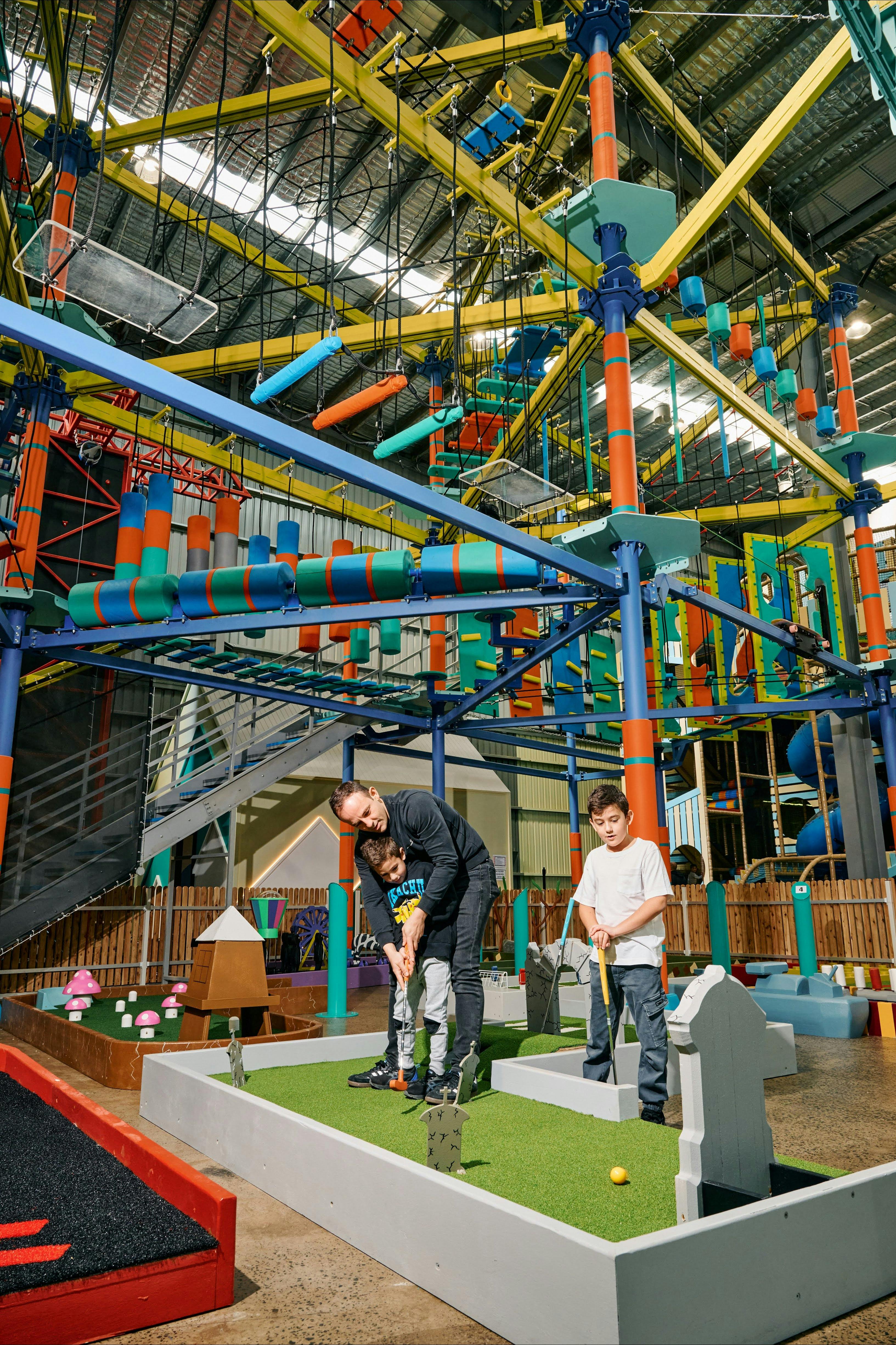 Mini Golf at Social Fair Crabourne