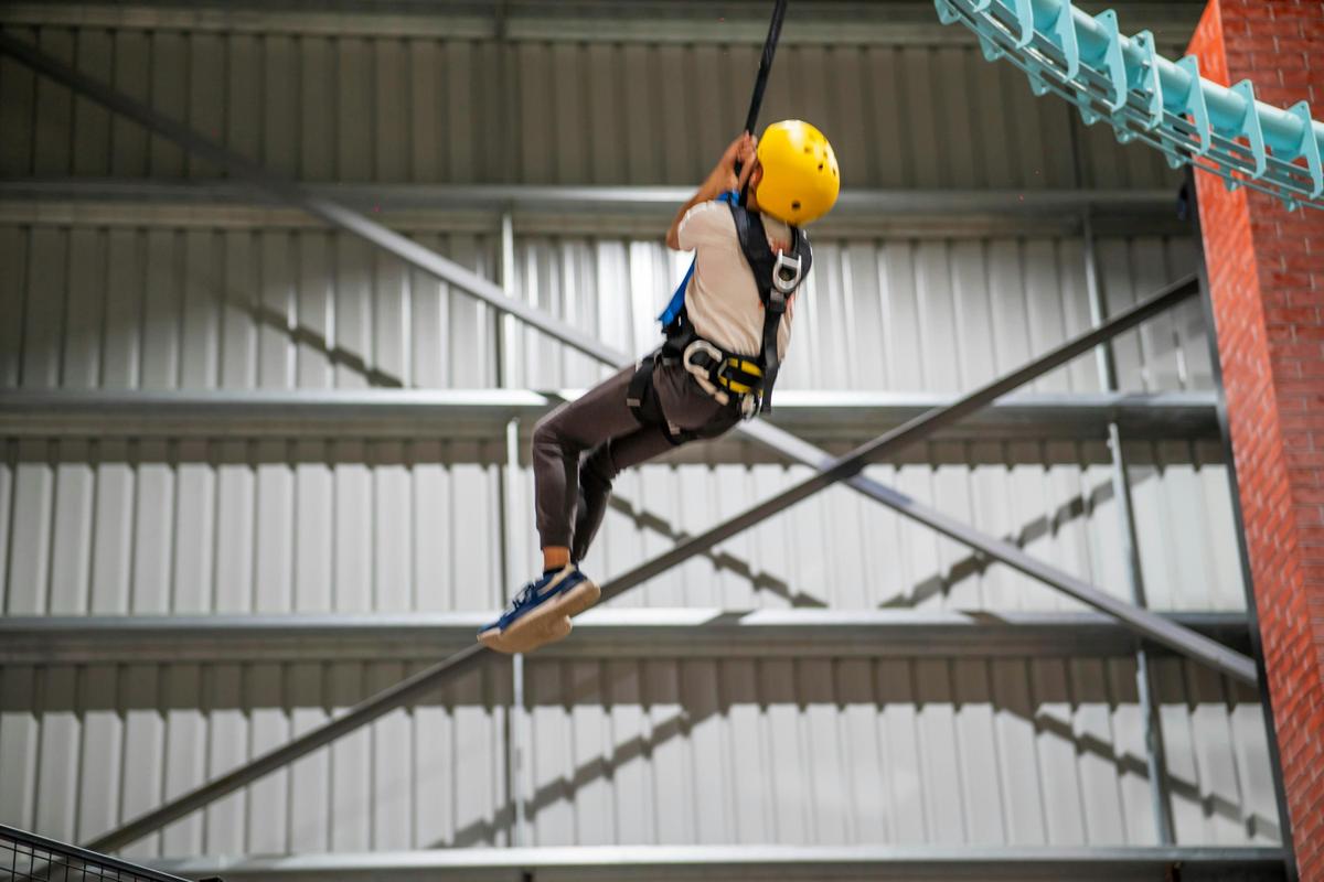 Sky Glider High Ropes Course