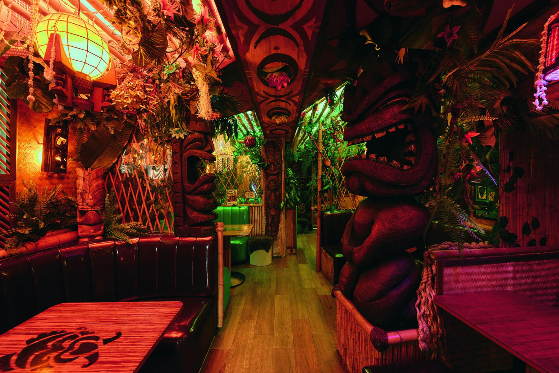 The LuWOW Tiki bar
