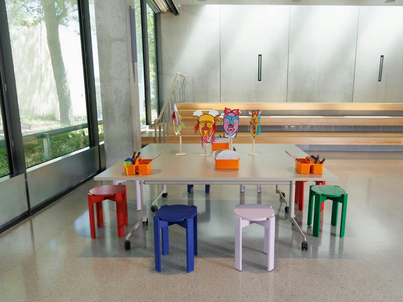 Free Activity tables for all guests in the new Centre