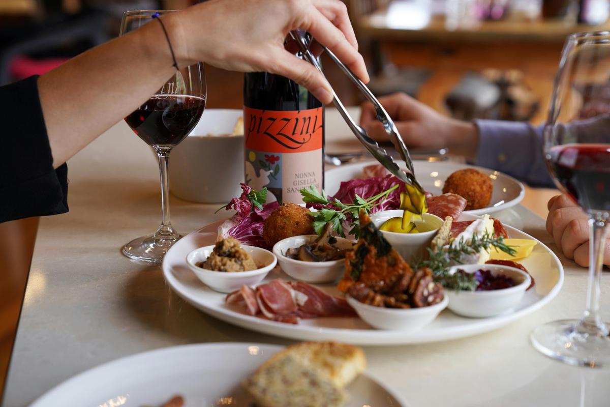 Pizzini Wines - lunch