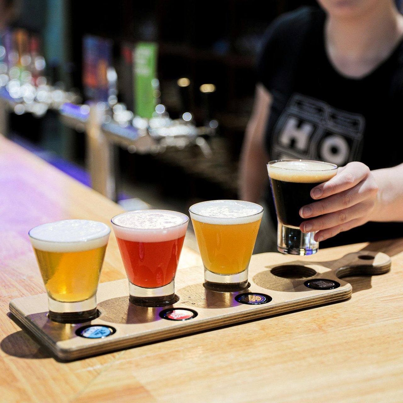 Hope Brewery Beer Tasting Paddle