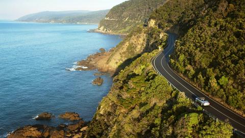 Great Ocean Road from the air