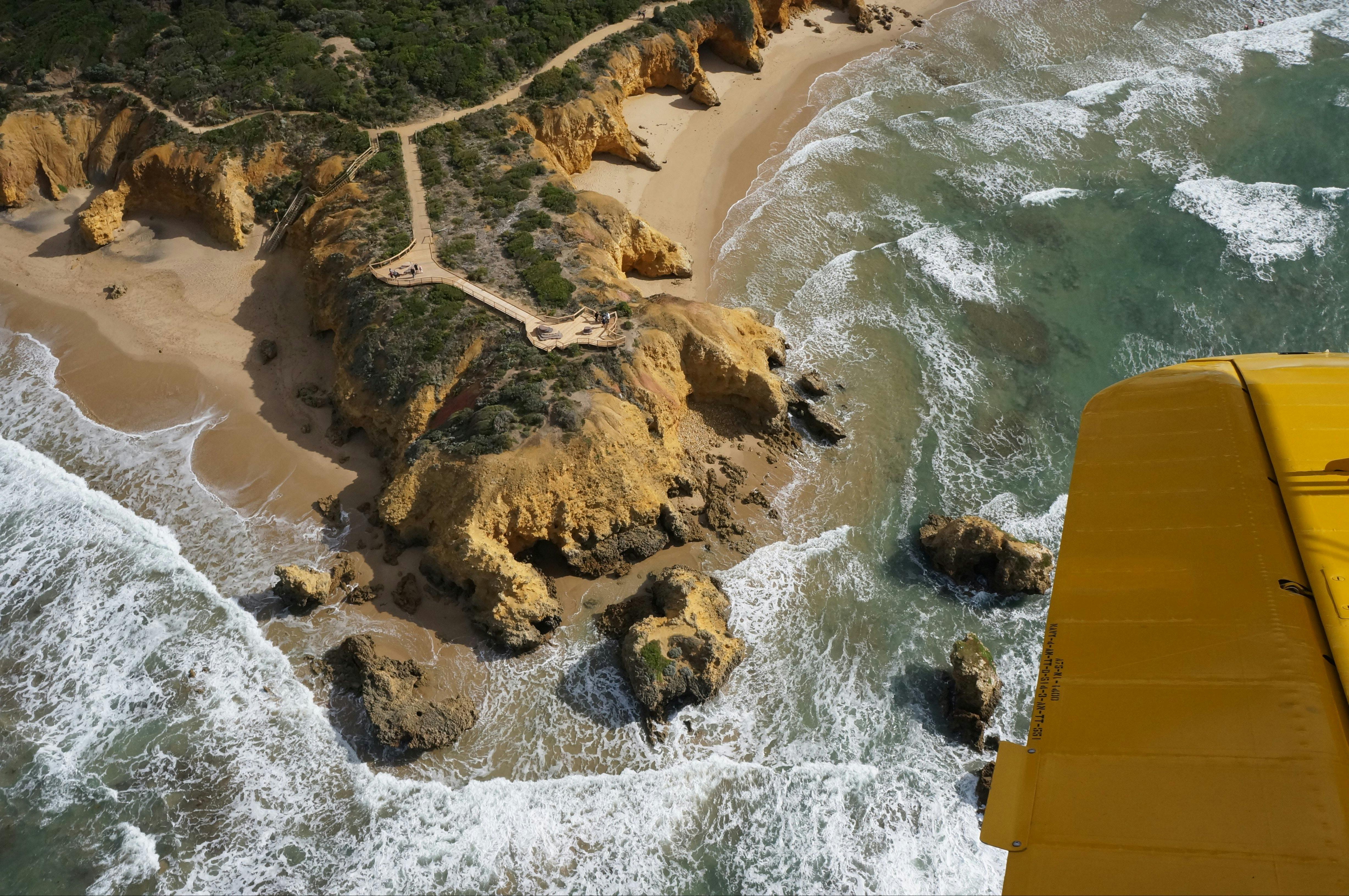 View from a Tiger Moth World flight