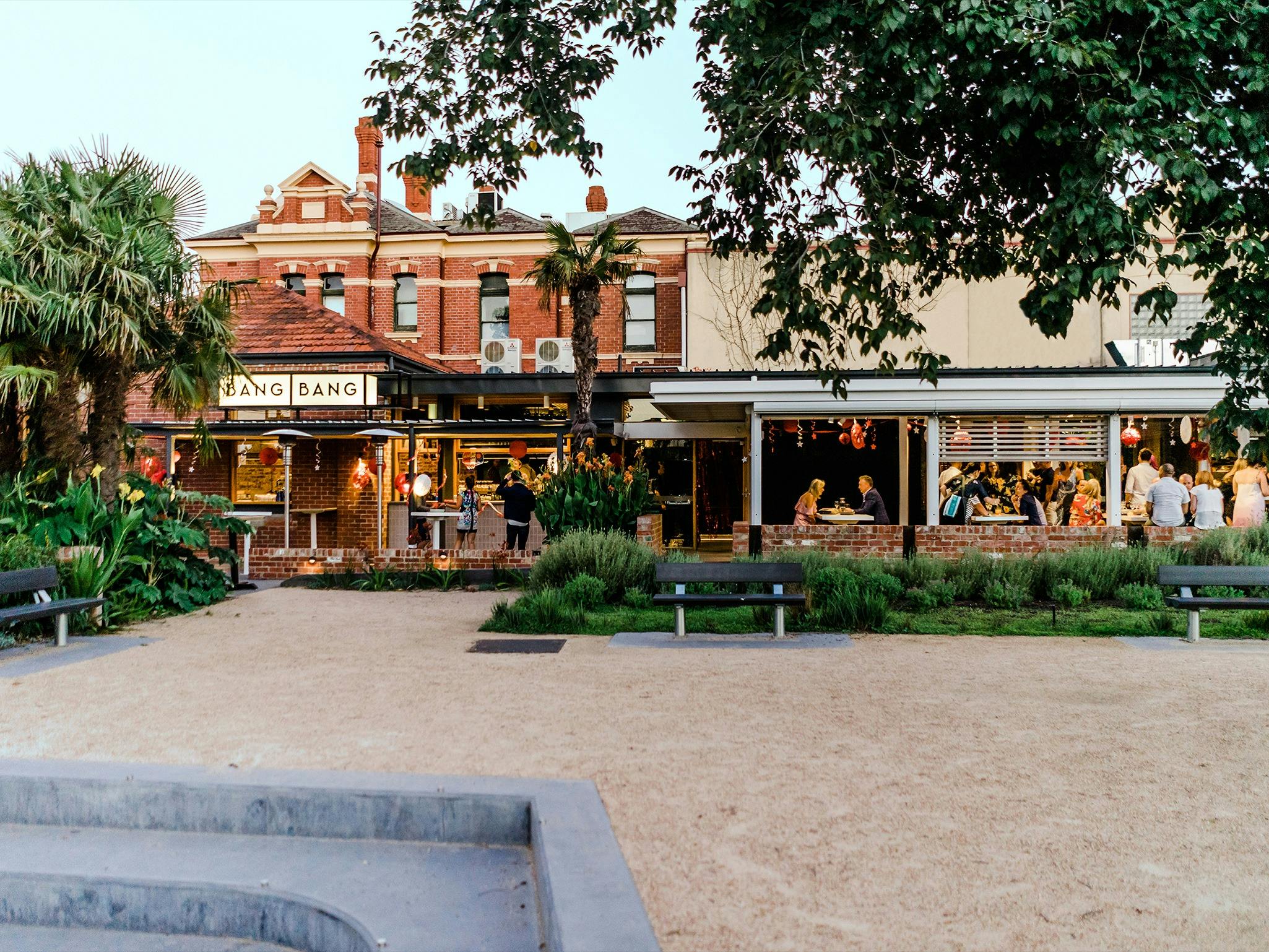 Bang Bang outside day