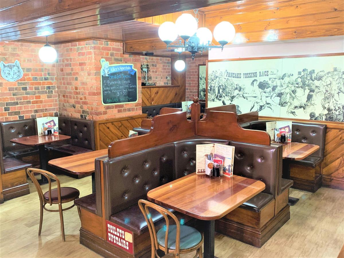 All served to you in our Lovely Bluestone 1860's building