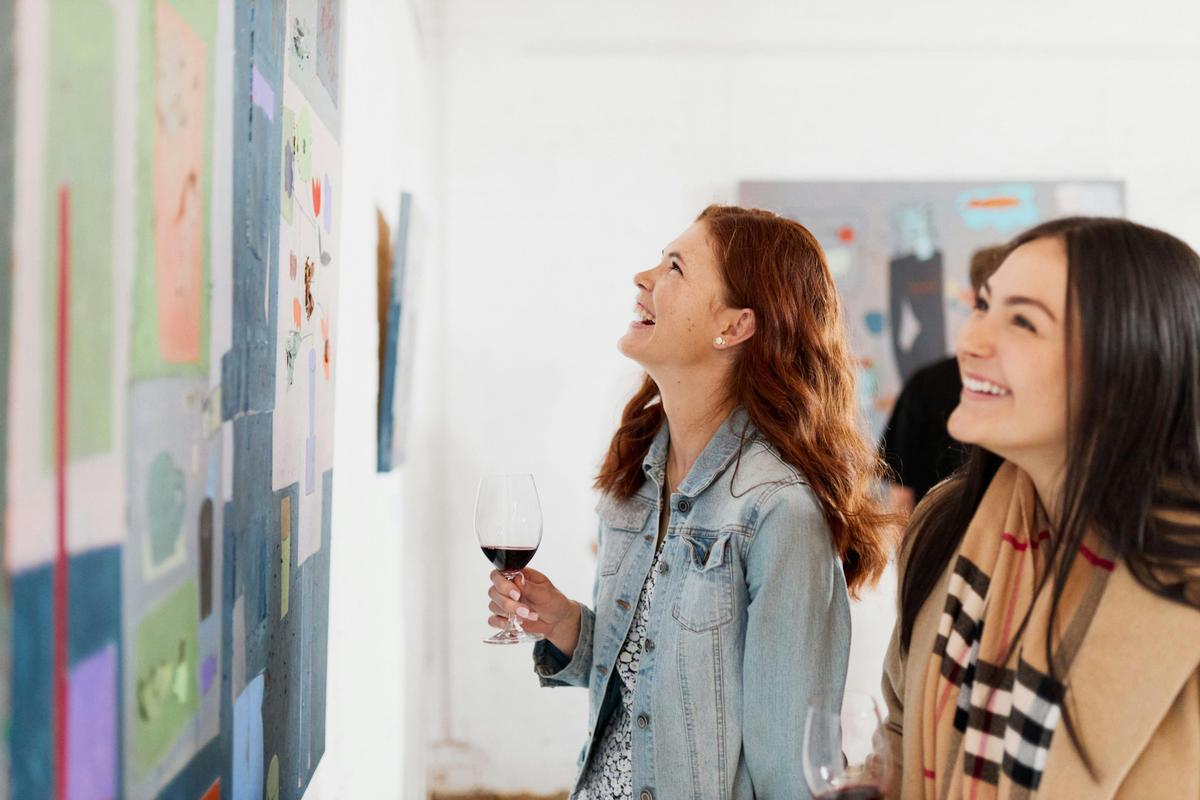 Wine & Art at Yering Station on Yarra Valley tours