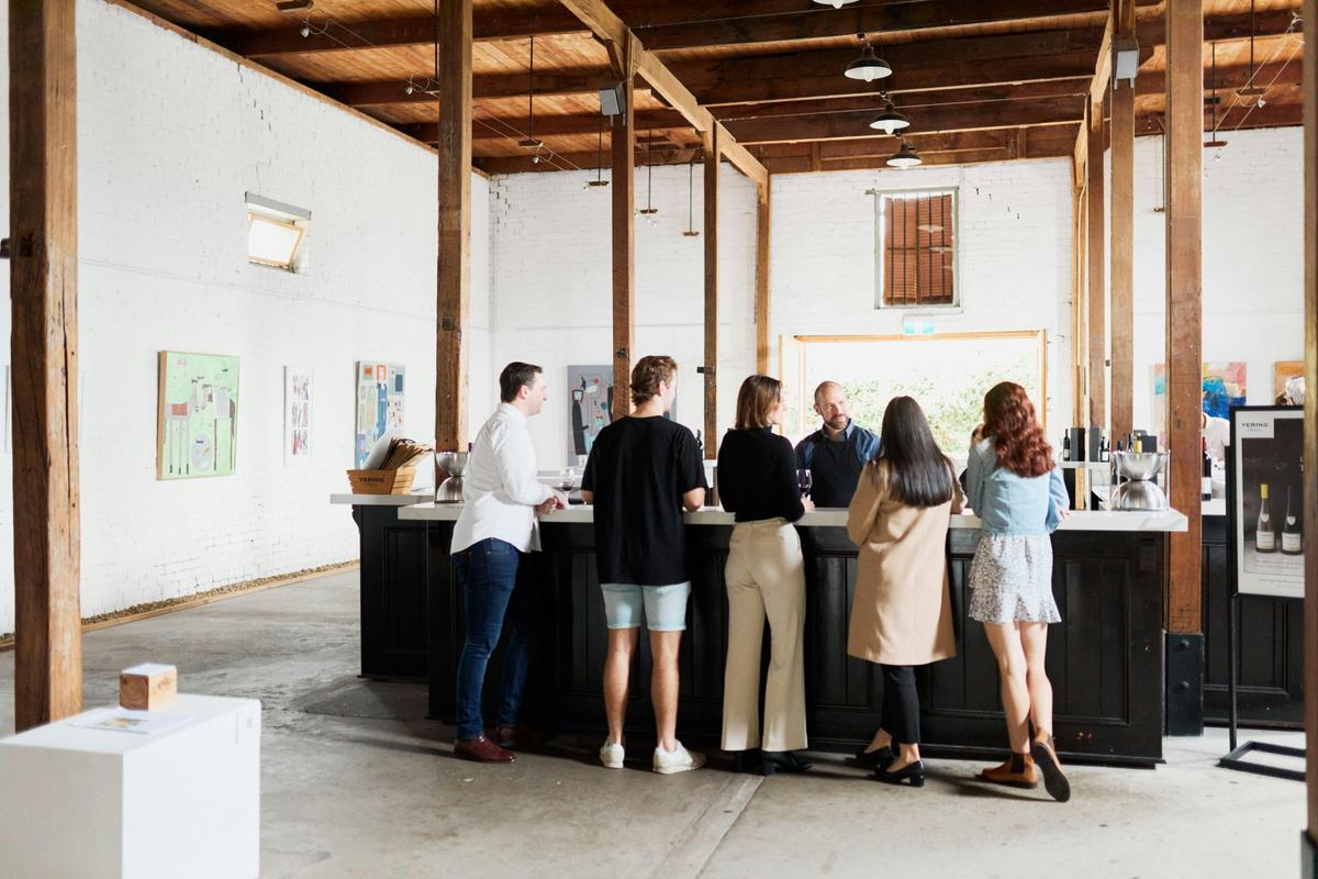 Wine tasting at Yering Station Yarra Valley