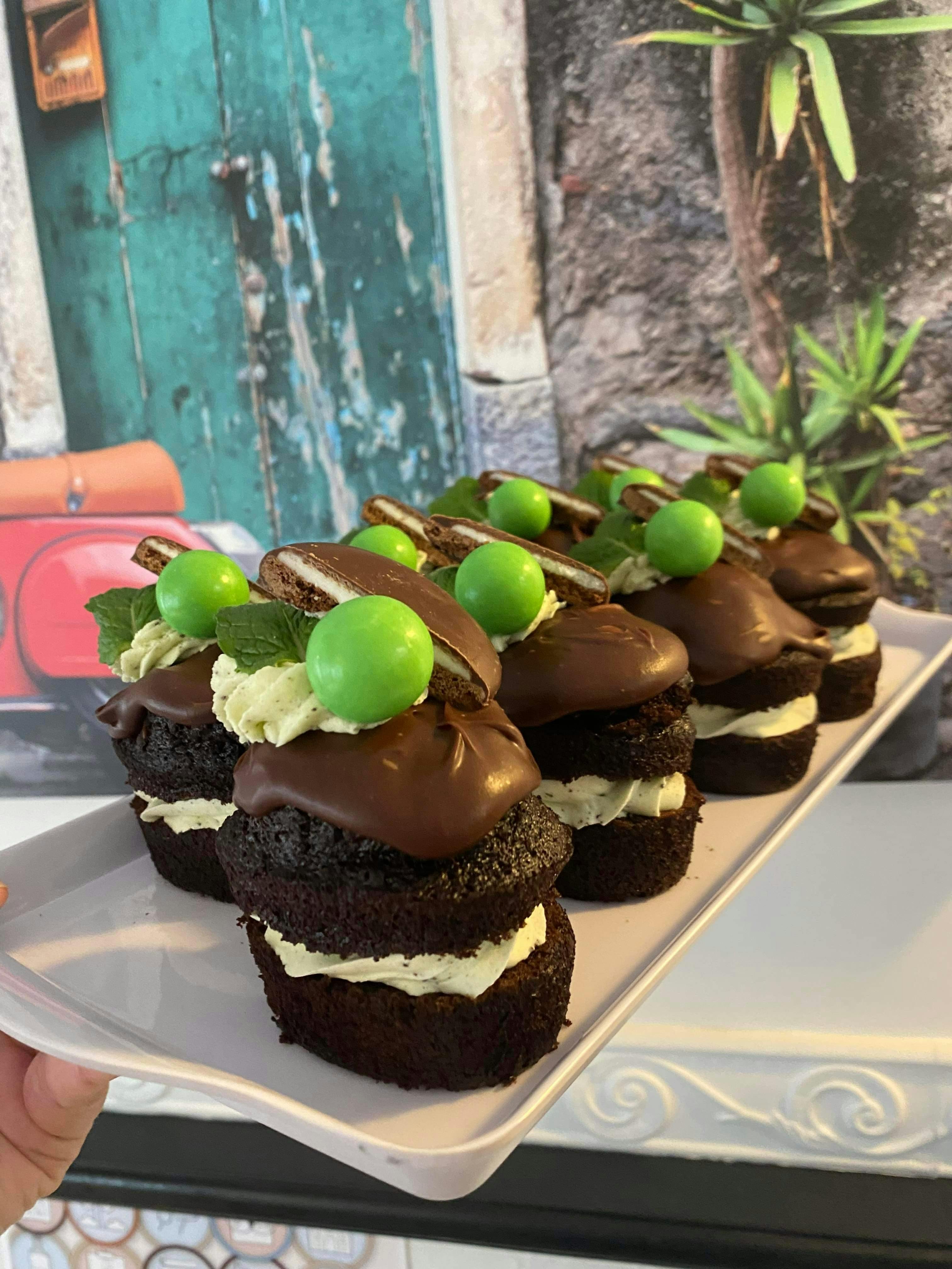 Mint Chocolate Mud cake