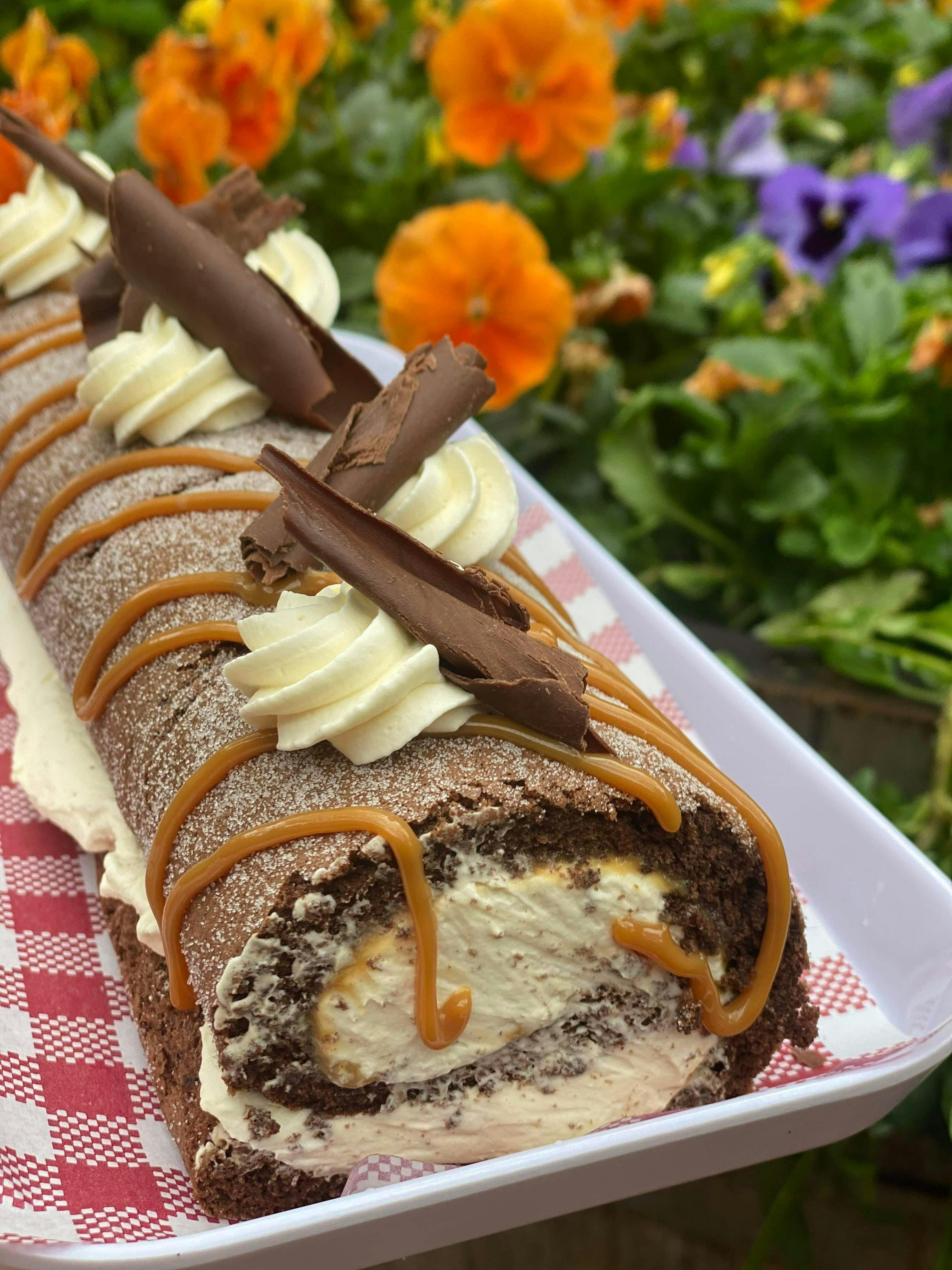 CHocolate Sponge Roll MMMM