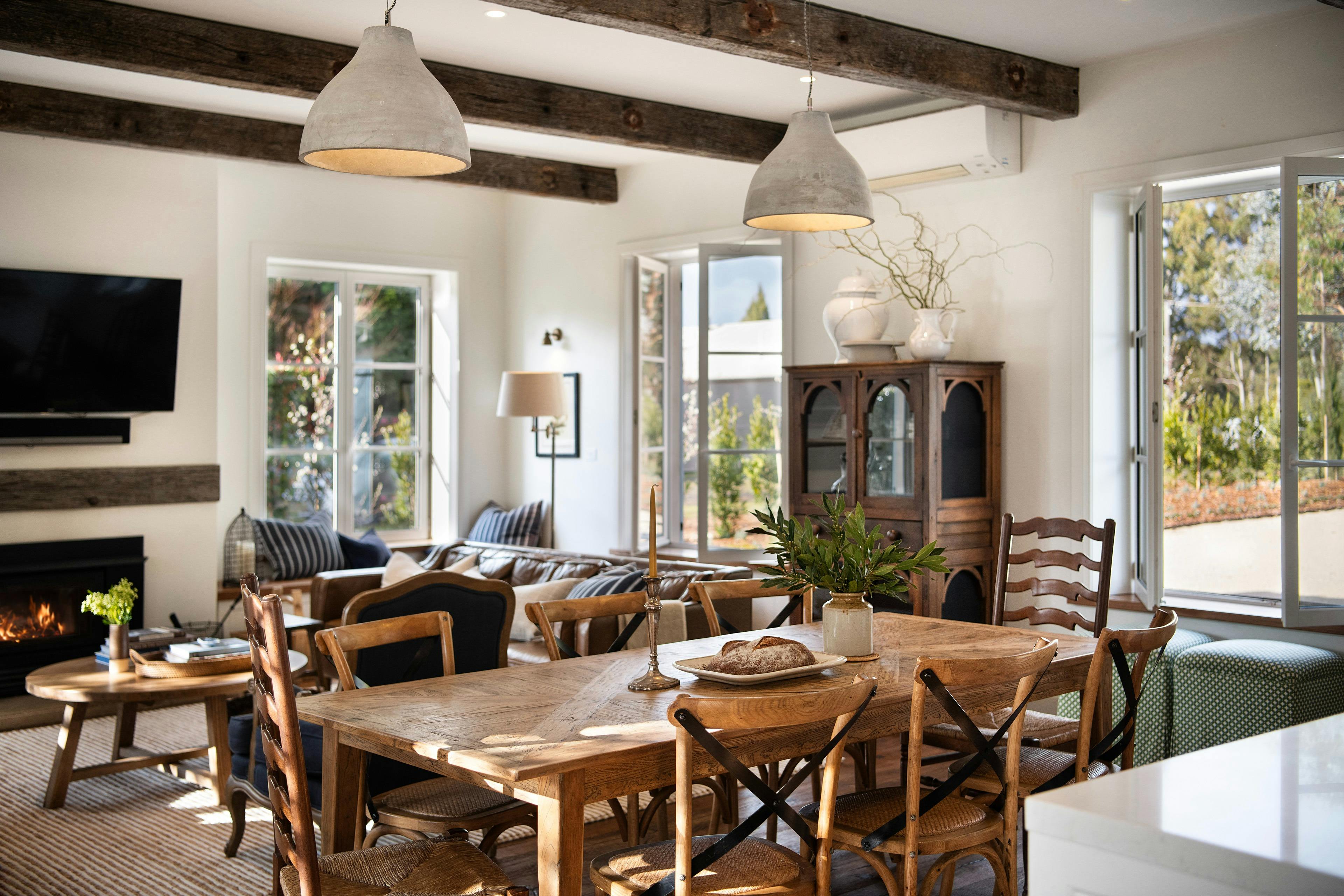 Dining space at The French 🏡