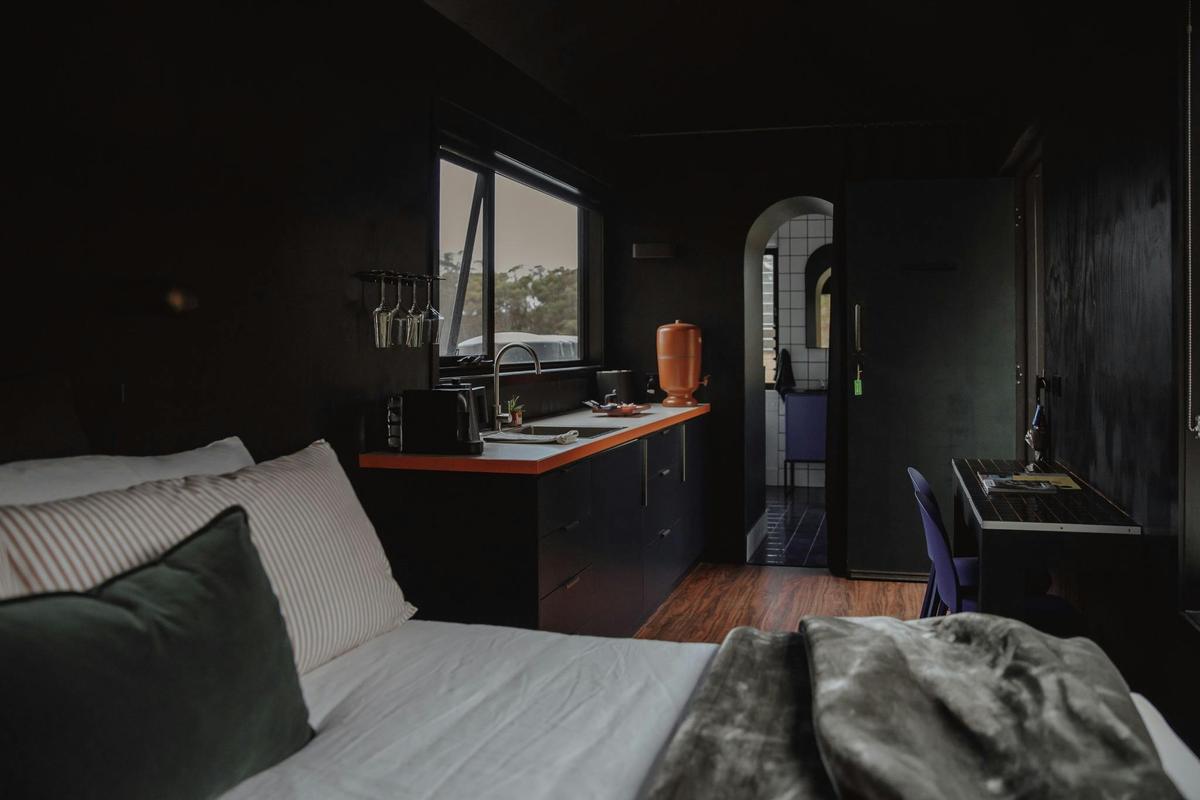 The Little Drift tiny home interior