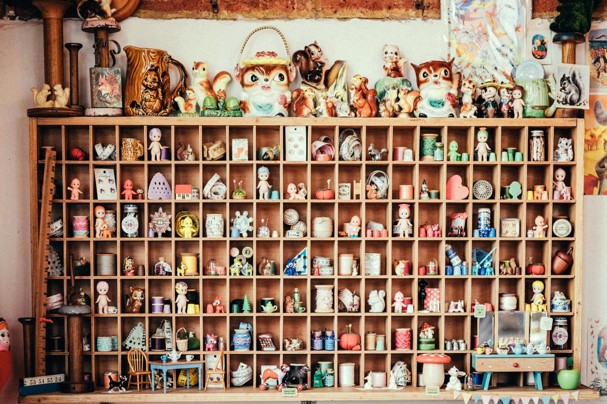 The Crafty Squirrel pigeon holes
