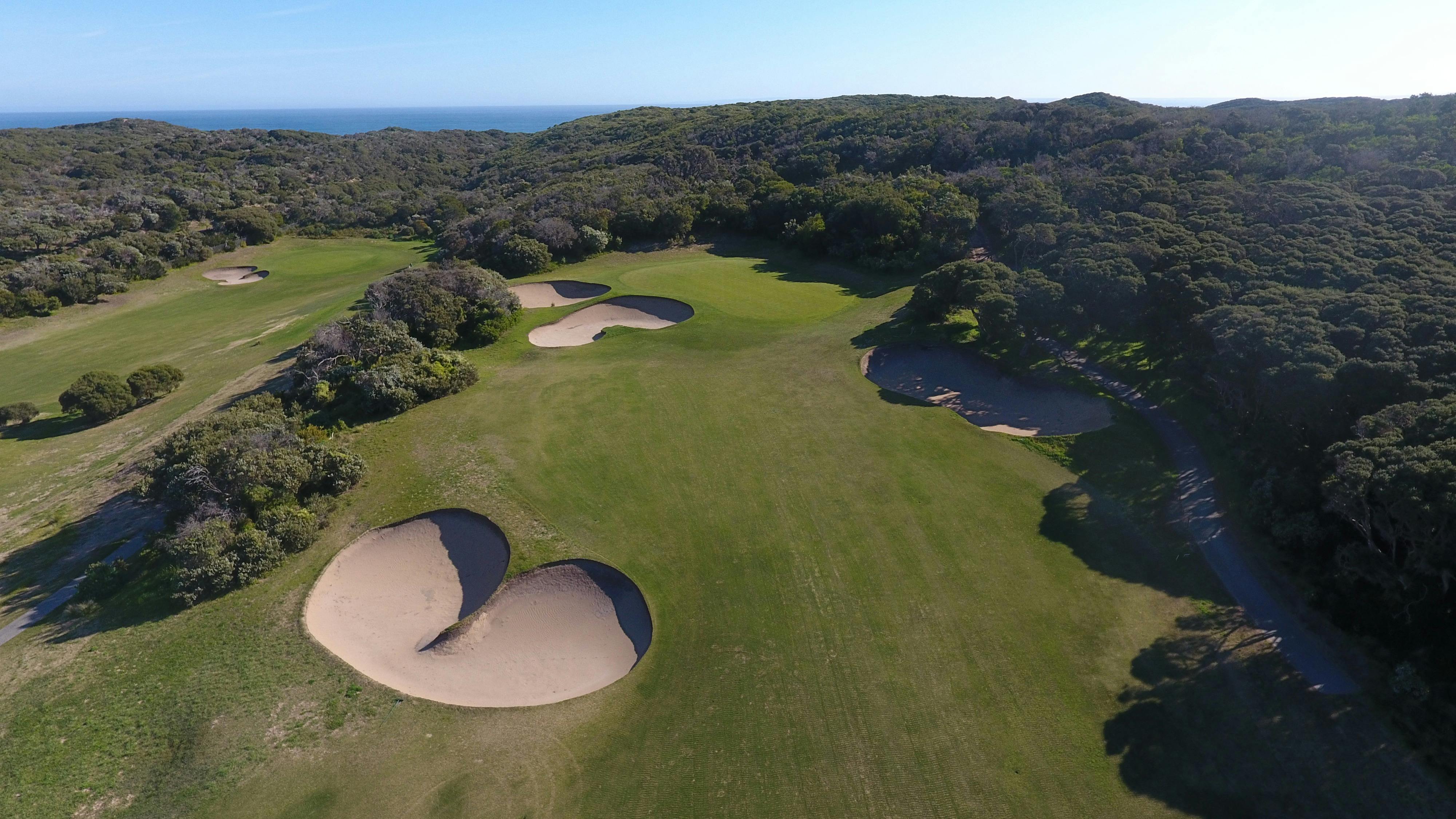 Portsea Golf Club 1st Hole