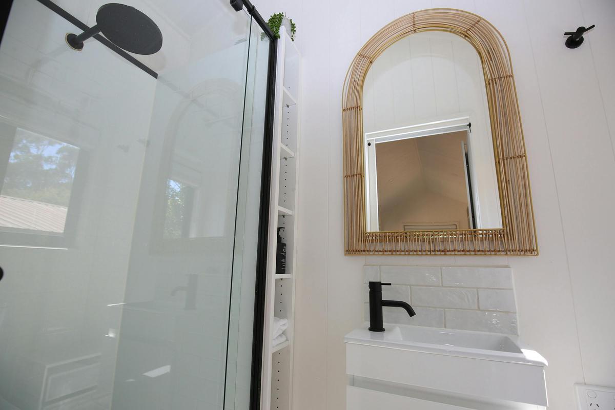 Bathroom at Maple Tiny Home