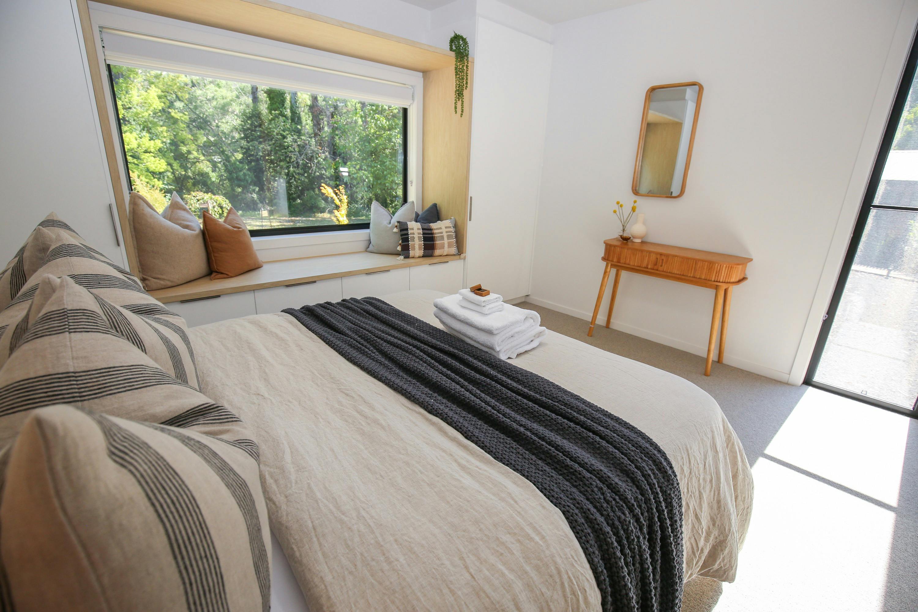 Olive Retreat bedroom