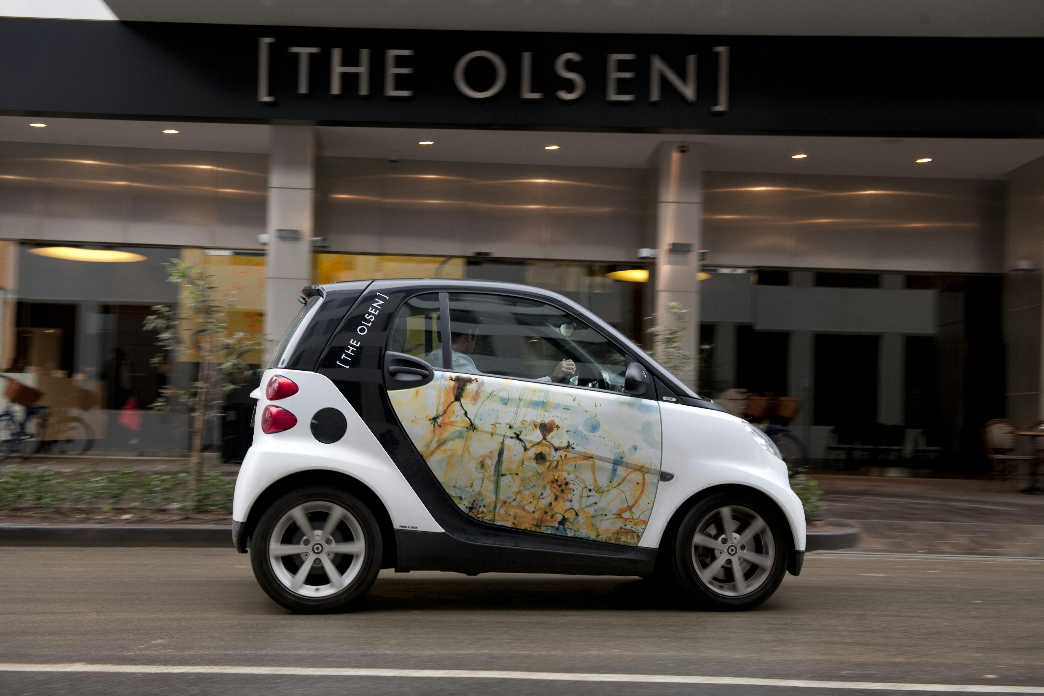 Smart Car Hire at The Olsen