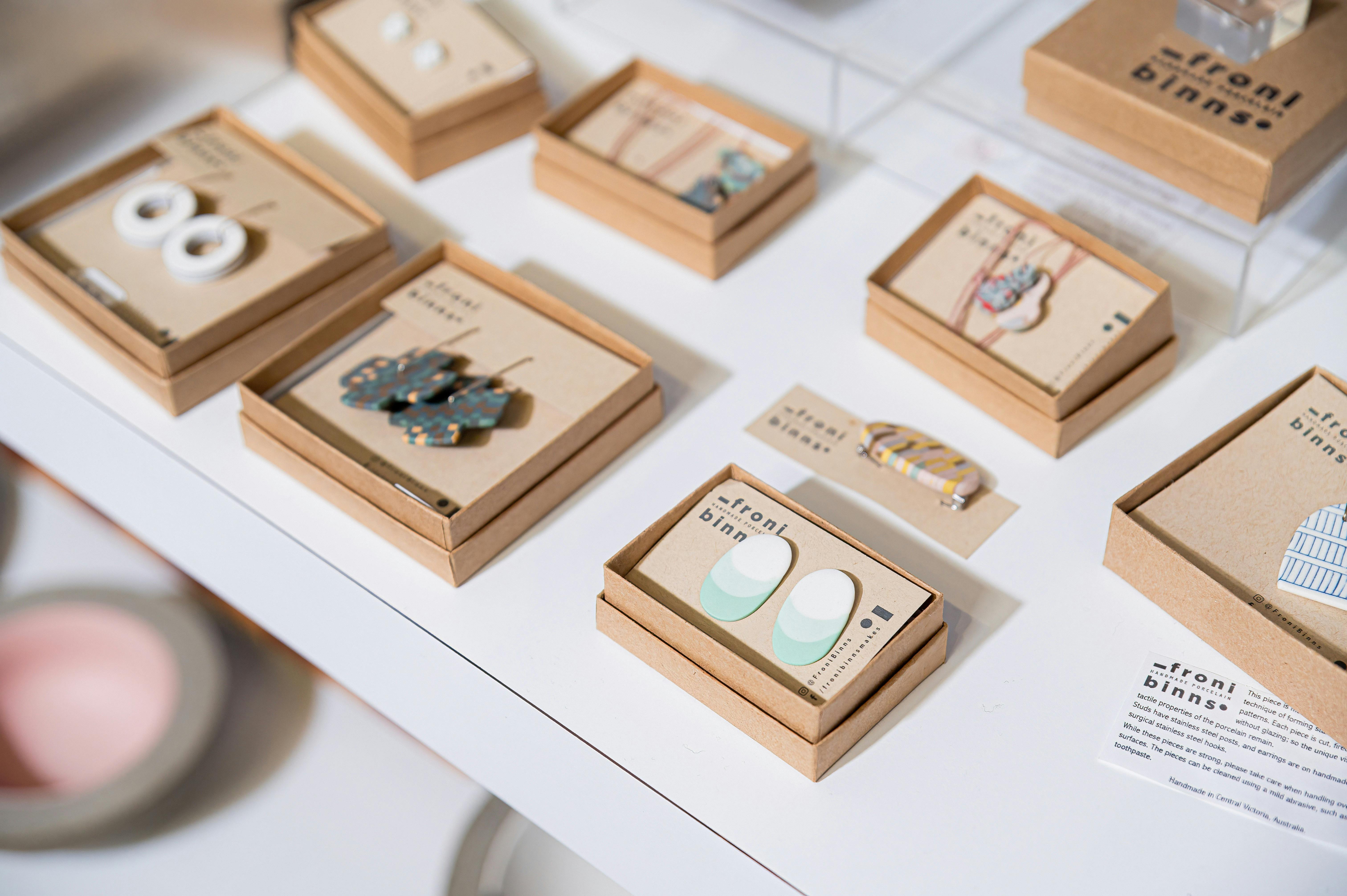 Photo of retail display of jewellery