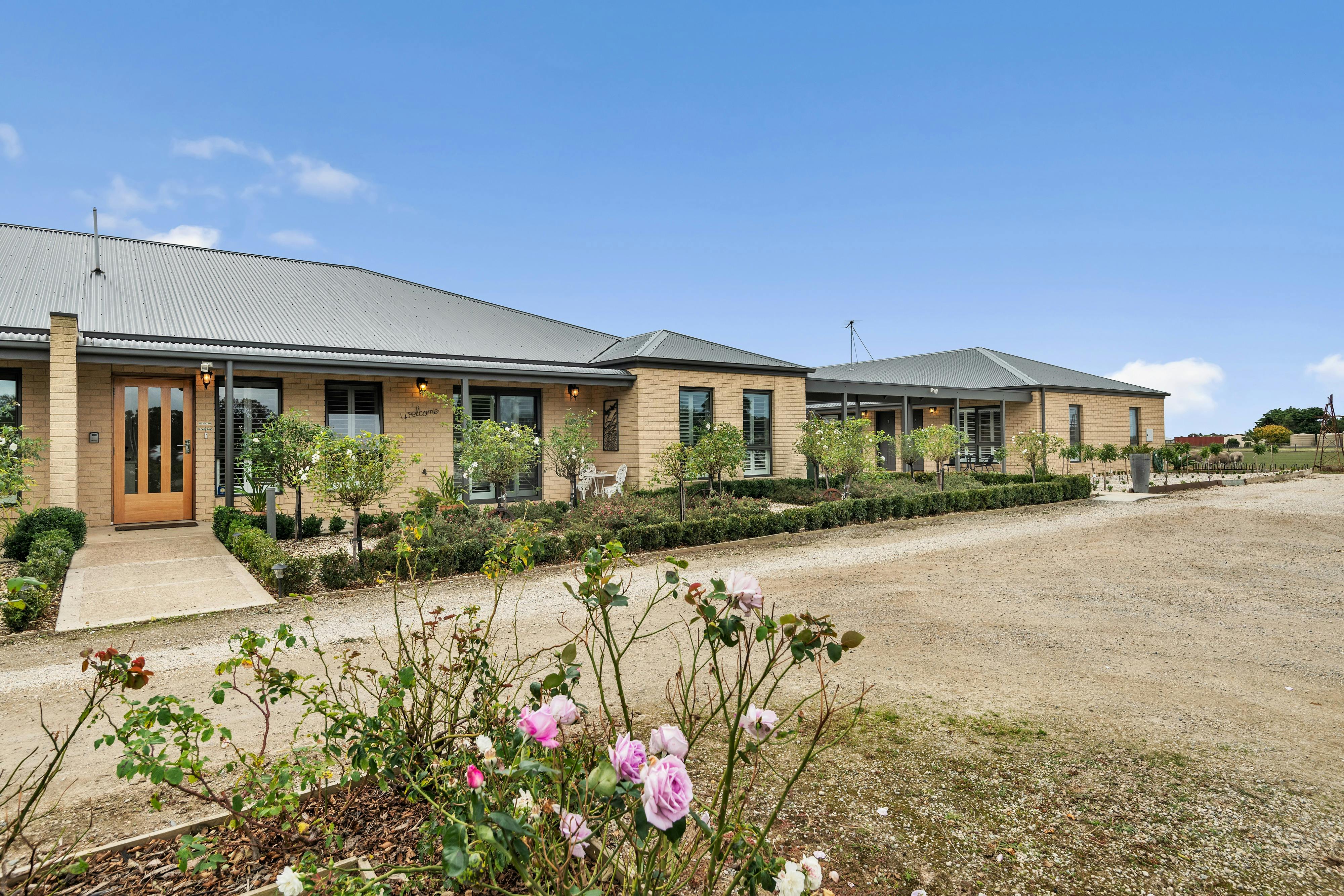Front entrance, reception