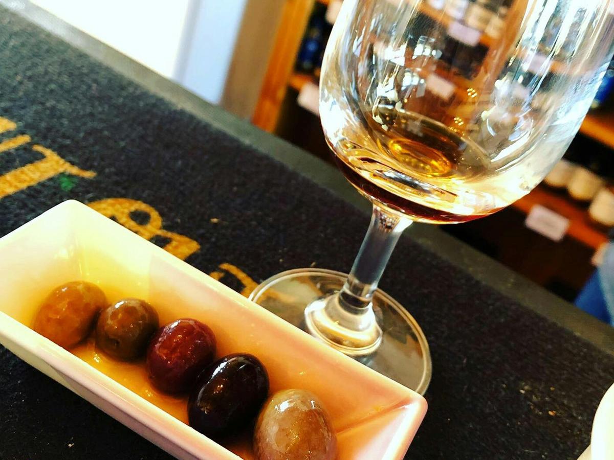 Olive tasting at Gooramadda