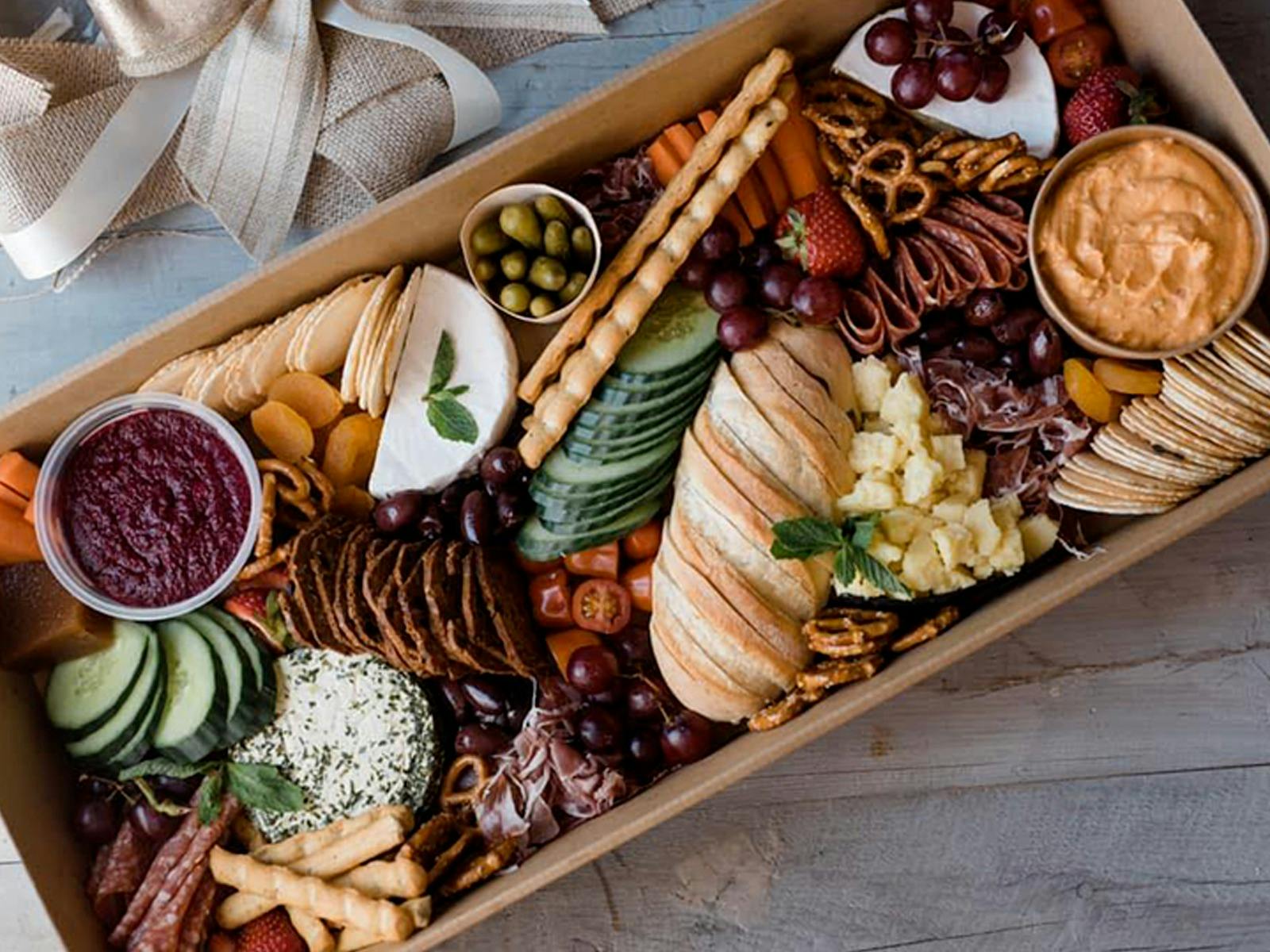 A grazing platter for our guests